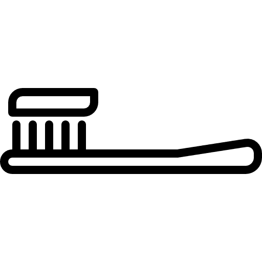 Toothbrush toothpaste toothbrush hygienic icon