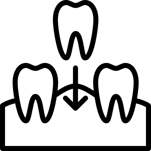 Implants tooth medical dental icon