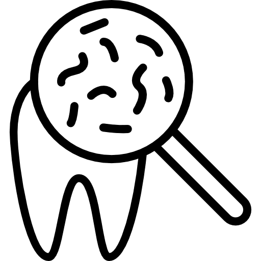 Tooth dental premolar medical icon