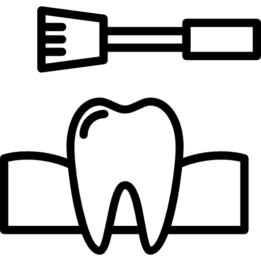 Tooth tooth clean odontology icon