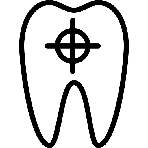 Tooth odontology medical dentist icon