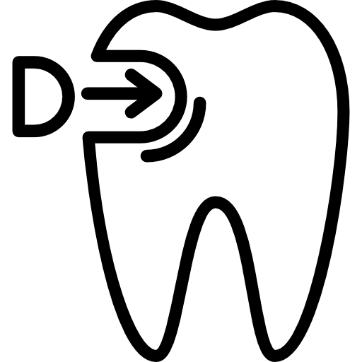 Tooth premolar healthcare and medical dentist icon