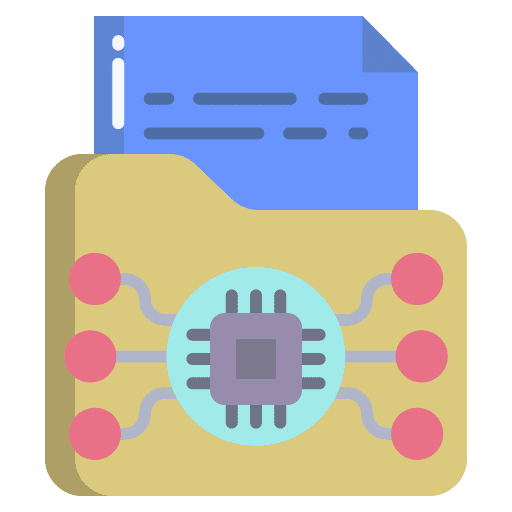 Folder technical support technology electrical service icon