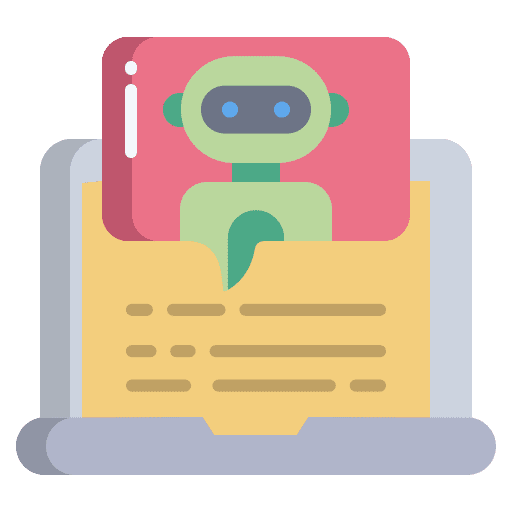Chatbot communications chatbot technology icon Chatbot communications chatbot technology icon