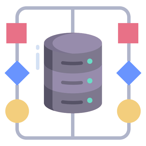 Data computing electronics computer icon Data computing electronics computer icon