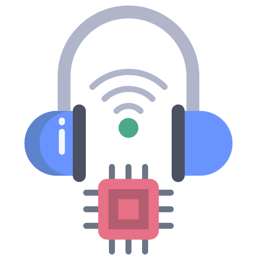 Headset electrical service call center computer icon Headset electrical service call center computer icon