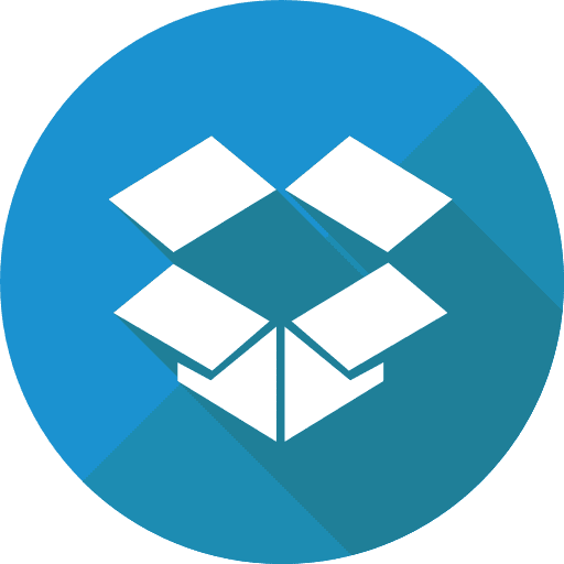 Dropbox social network logo dropbox icon Dropbox social network logo dropbox icon