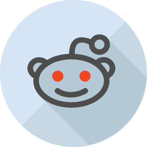 Reddit logo social media brand icon Reddit logo social media brand icon