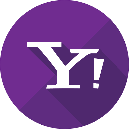 Yahoo logotype yahoo social media icon Yahoo logotype yahoo social media icon