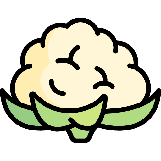 Cauliflower cauliflower food vegetarian icon