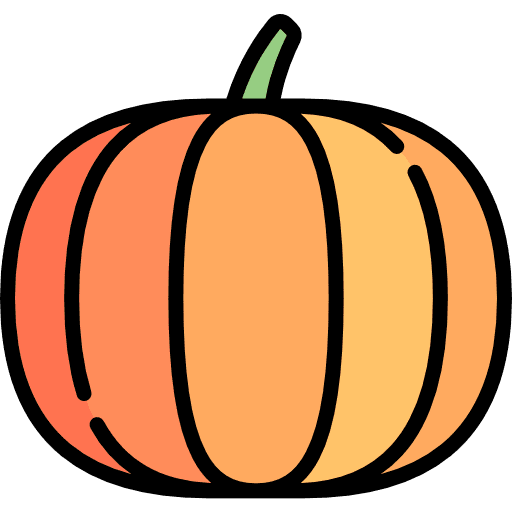 Pumpkin healthy food pumpkin food and restaurant icon