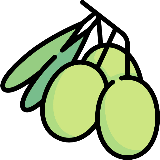 Olives food and restaurant vegetable healthy food icon