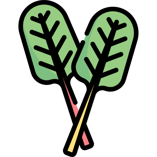 Basil healthy food vegan herb icon