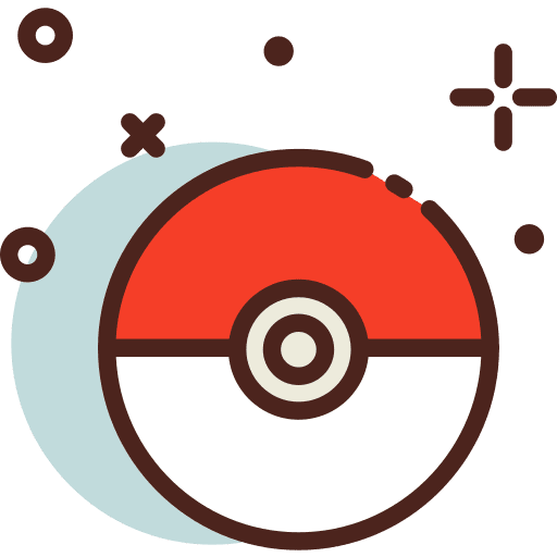 Gaming pokeball miscellaneous nintendo icon