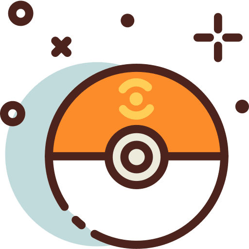 Gaming sport ball pokemon go video game icon