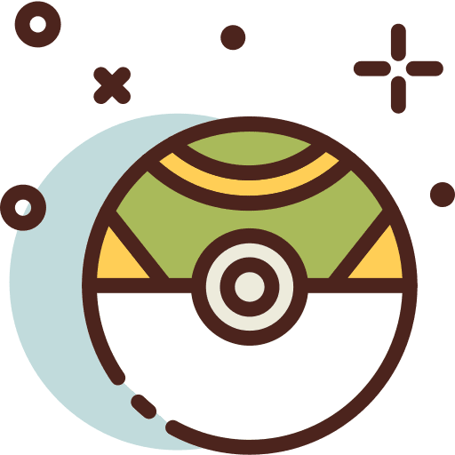 Gaming pokeball video game pokemon go icon
