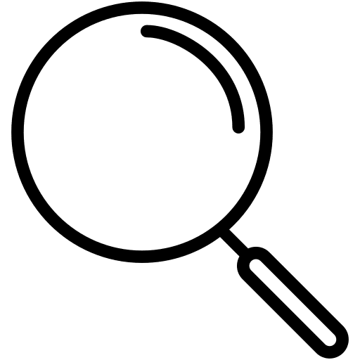 Search magnifier seo and web search user icon