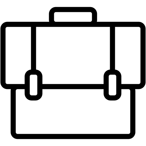 Briefcase note case portfolio briefcase icon Briefcase note case portfolio briefcase icon