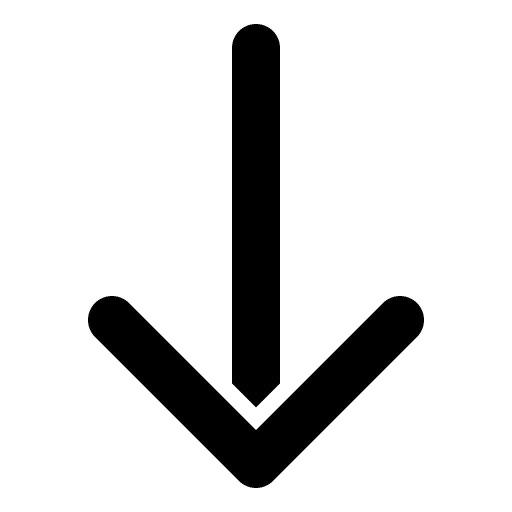 Down low arrow scrolling icon Down low arrow scrolling icon