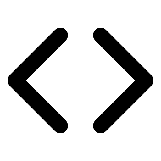 Left and right navigate double sided arrow point icon