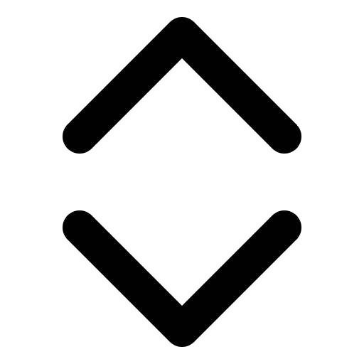 Up and down arrows control up and down icon Up and down arrows control up and down icon