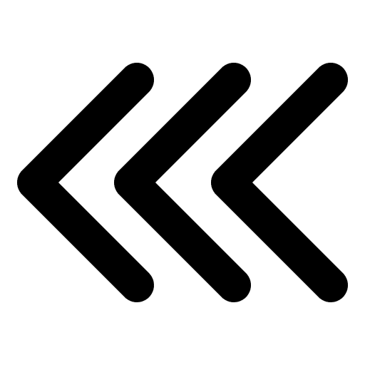 Fast backward arrows fast backward navigate icon Fast backward arrows fast backward navigate icon
