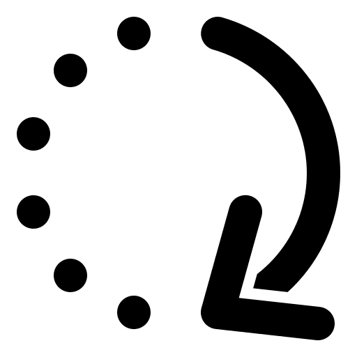 Loading control direction arrow icon Loading control direction arrow icon