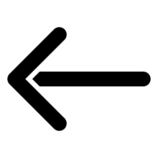 Previous arrow user interface control icon Previous arrow user interface control icon