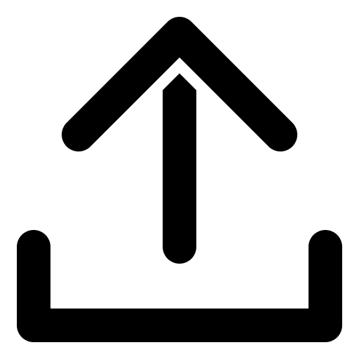 Upload direction navigate control icon Upload direction navigate control icon