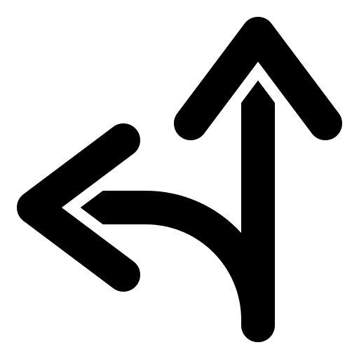 Go left user interface control arrows icon Go left user interface control arrows icon