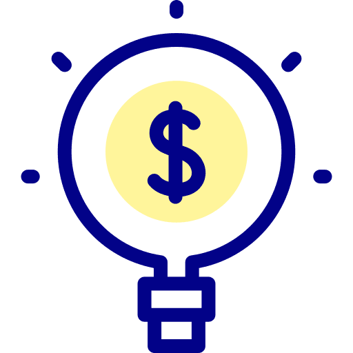 Light bulb innovation light bulb goal icon Light bulb innovation light bulb goal icon