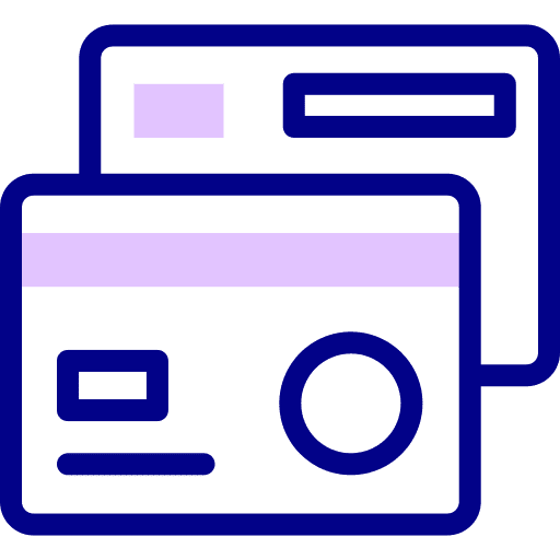 Credit card business pay paying icon Credit card business pay paying icon