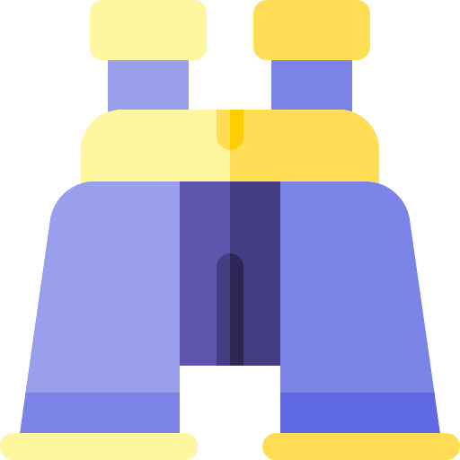 Binoculars outlook sight eyes icon Binoculars outlook sight eyes icon