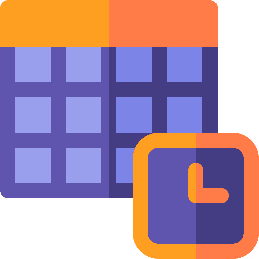 Schedule calendar education date icon Schedule calendar education date icon