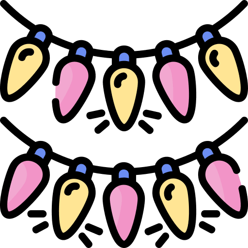 Light bulb illumination birthday and party adornment icon Light bulb illumination birthday and party adornment icon