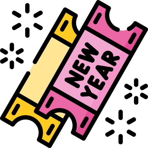 Ticket pass party entertainment icon Ticket pass party entertainment icon