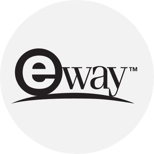 Eway eway commerce and shopping logotype icon