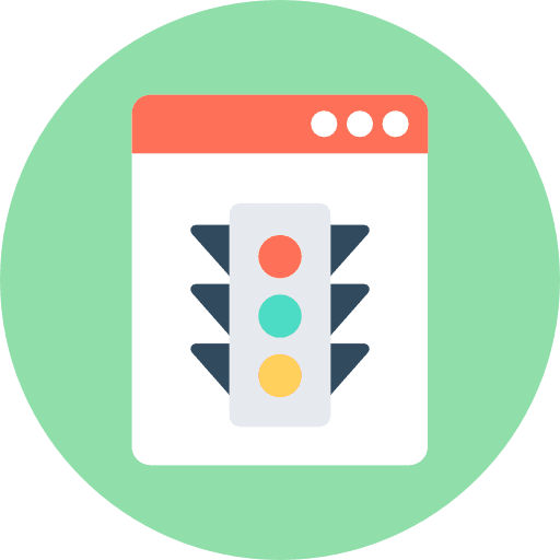 Traffic light light traffic light transportation icon