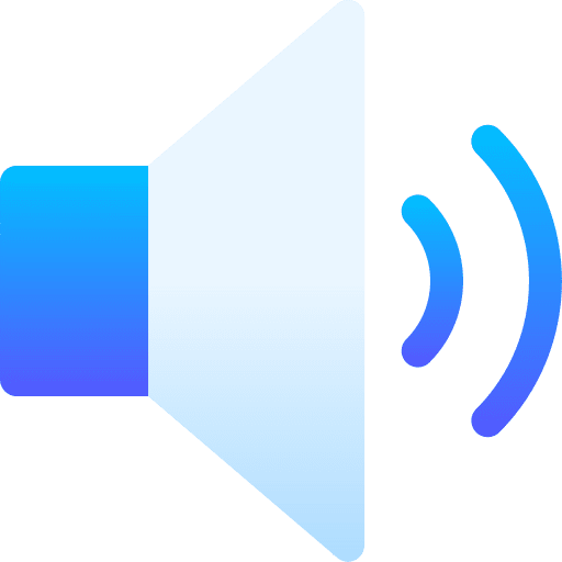 Sound multimedia audio speaker icon