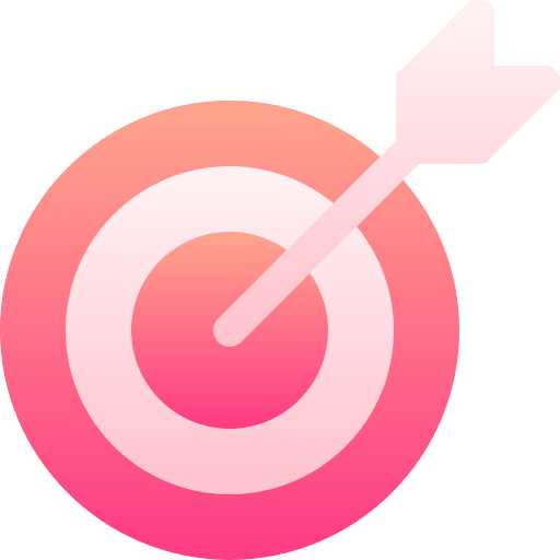 Target challenge goal marketing icon