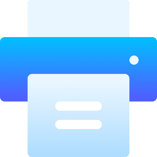 Printer printer tools and utensils printing icon