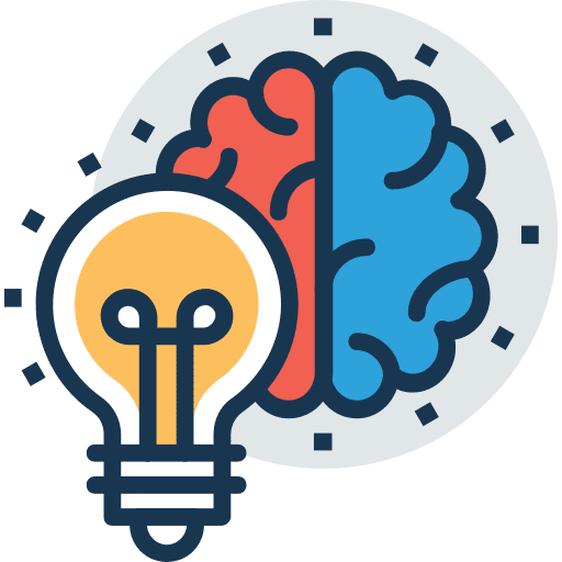 Mental power medicine education icon