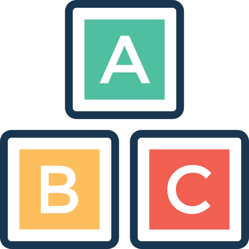 Abc entertainment abc cube icon