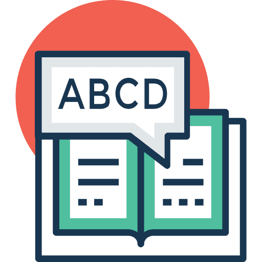 Languages education translator translation icon