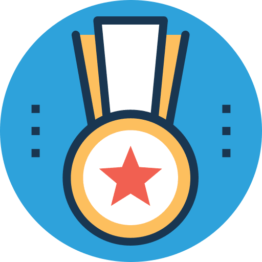Medal winner medal award icon