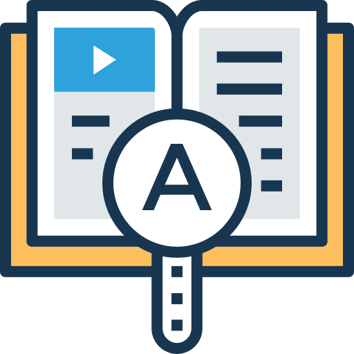 Book search open book education icon