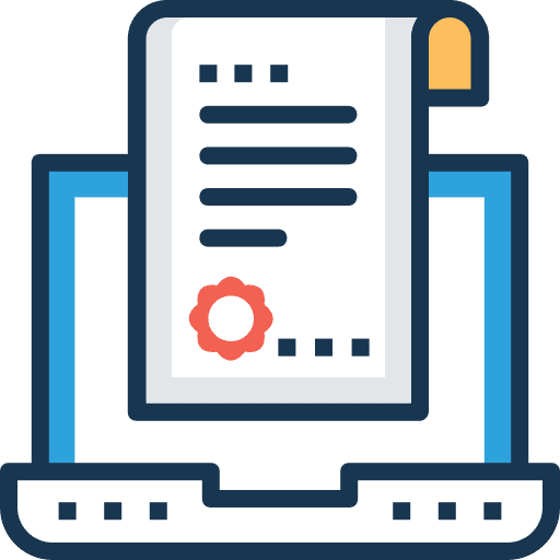 Online education online education online learning computer icon