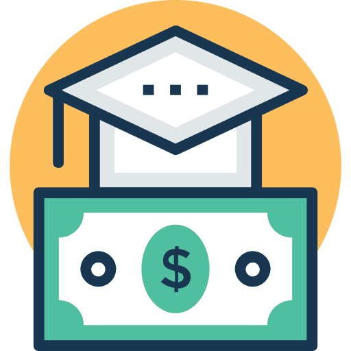 Education graduate education mortarboard icon