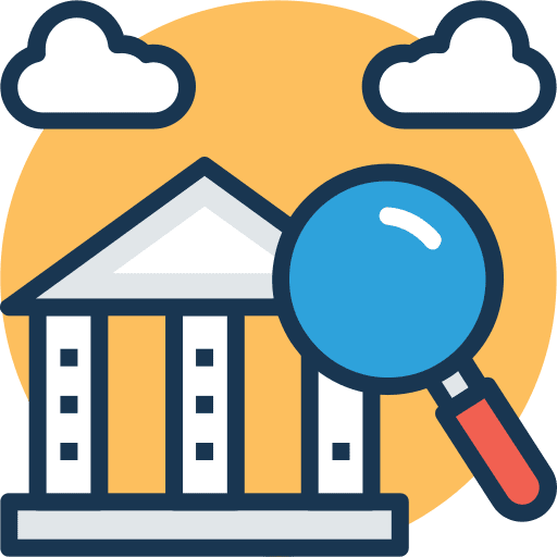 Search education research search icon