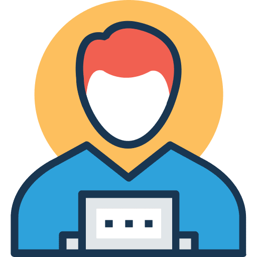 Student education studying reading icon